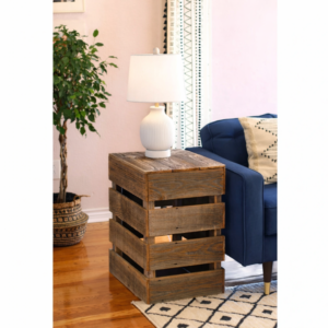 Bed Side Table (Crate Design)