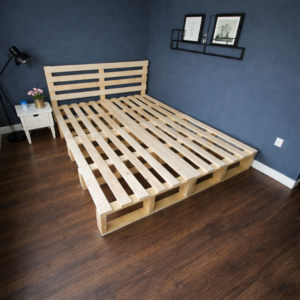 King Size Pallet Bed