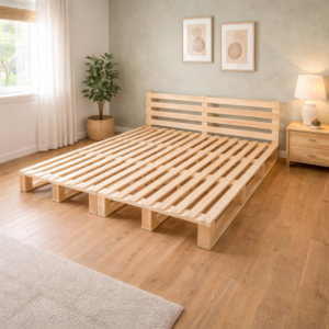 Queen Size Pallet Bed